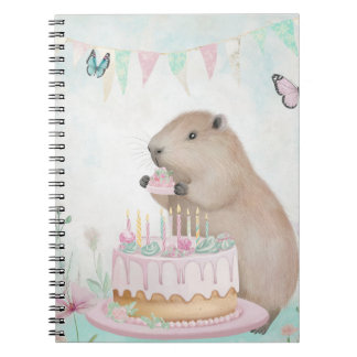 Capybara Cakefest Kinderen Notitieboek