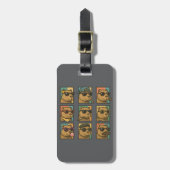 Capybara Calm Crew Bagagelabel (Voorkant verticaal)
