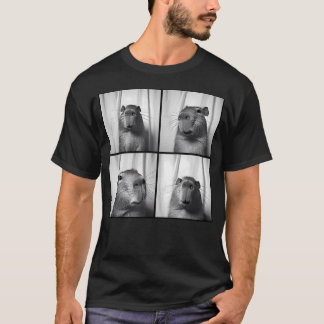 Capybara Capy Fotohokje Foto Grappig Grappige Rare T-shirt