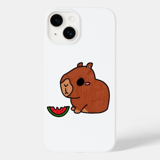 Capybara Case-Mate iPhone Case (Achterkant)