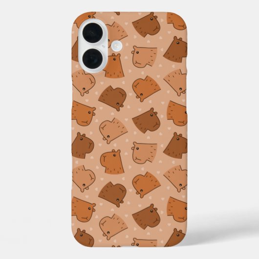 Capybara Case-Mate iPhone Case (Achterkant)
