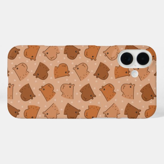 Capybara Case-Mate iPhone Case (Achterkant (horizontaal))