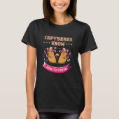 Capybara Cinco de Mayo Sombrero Mariachi Fiesta Me T-shirt (Voorkant)