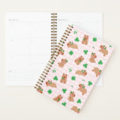 Capybara Clover Pink (Devant avec enveloppe)