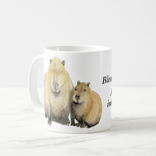 Capybara Coffee Mug (Devant gauche)