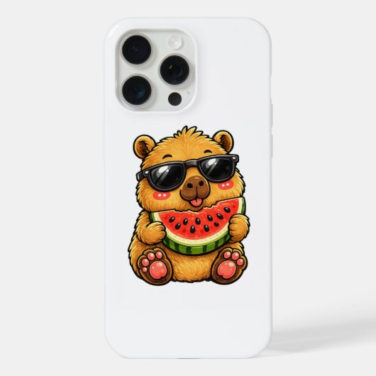 Capybara Cool Melon d'Été (Verso)