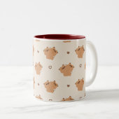 Capybara Couple Mug (Devant droit)