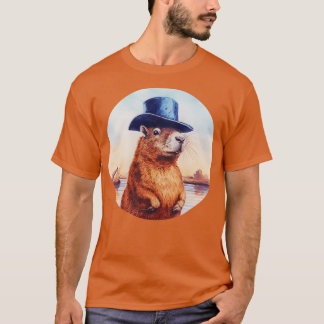 Capybara Cowboy 6 T-shirt