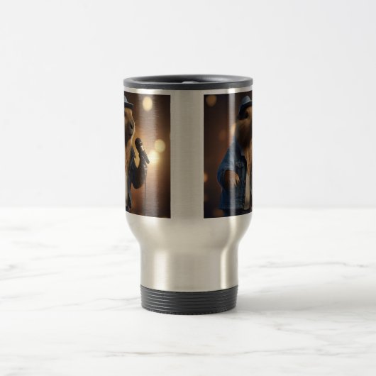 Capybara Cowboy: Serenading the Wild West Reisbeker (Center)