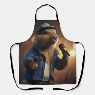 Capybara Cowboy: Serenading the Wild West Schort