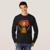 Capybara Dancing Capibara Dance Dancer T-shirt (Voorkant volledig)