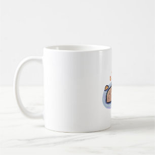 Capybara Delight � schattige dierenkunst Koffiemok