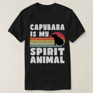 Capybara Est Mon Esprit Animal T-Shirt