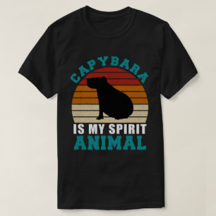 Capybara Est Mon Esprit Animal T-Shirt