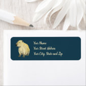 Capybara Etiket (Insitu)