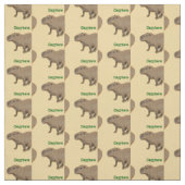 Capybara Fabric Stof (Swatch)