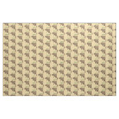 Capybara Fabric Stof (Fat Quarter)