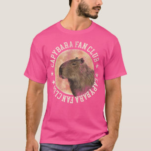 Capybara Fan Club Funny Capybara T-shirt