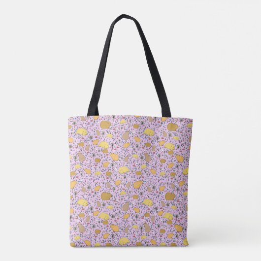 Capybara Fans Canvas tas (Achterkant)