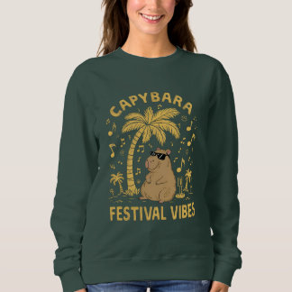 Capybara Festival vibes Trui