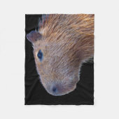 Capybara Fleece Deken (Voorkant)