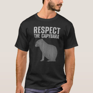 Capybara for Men Kinder Women Cavy Rodent Capybara T-shirt
