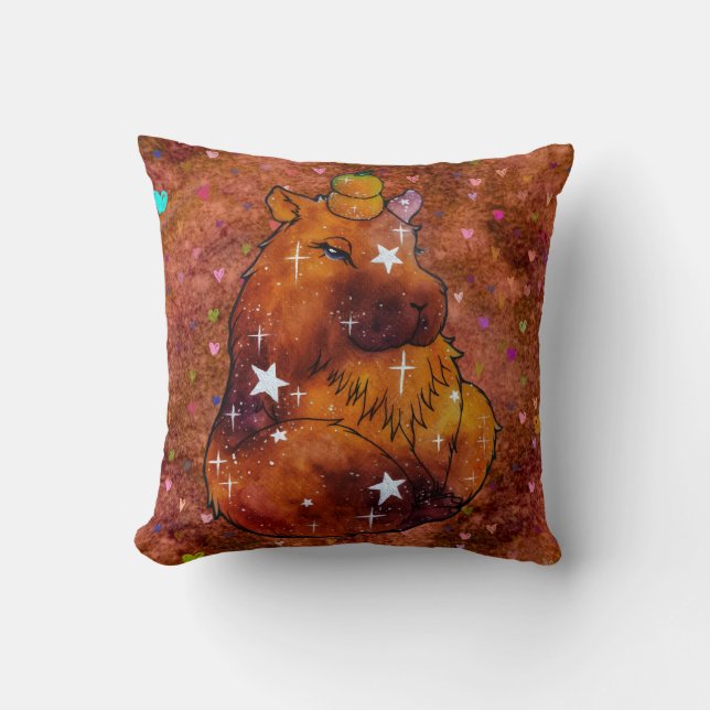 Capybara genaamd Dream Kussen (Voorkant)