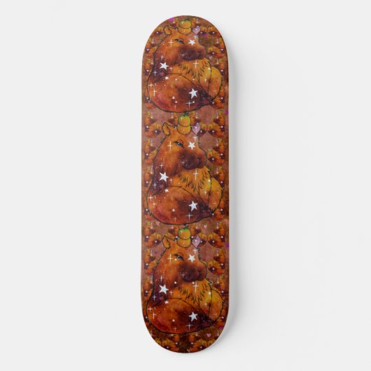 Capybara genaamd Dream Skateboard (Voorkant)