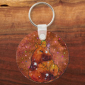 Capybara genaamd Dream Sleutelhanger (Achterkant)