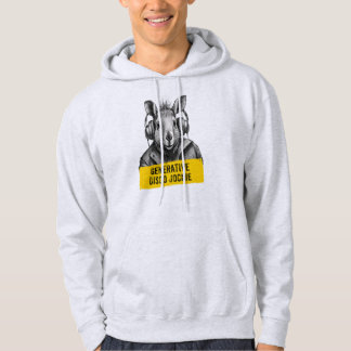 Capybara Generative Disco Jockie cool leuk T-shirt