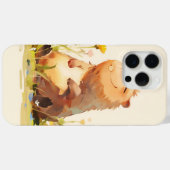 Capybara Geniet van het Leven Case-Mate iPhone Case (Achterkant (horizontaal))