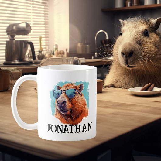 Capybara Gepersonaliseerd Koffiemok