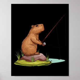 Capybara Gevist Poster