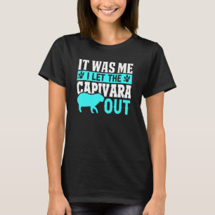Capybara Giant Rodent voor Capivara T-shirt