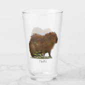 Capybara Glas (Achterkant)