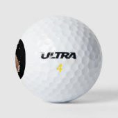 Capybara Grappig Kerstmis Golfballen (Logo)