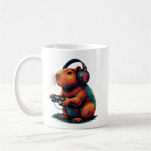 Capybara Grappige videogames Capybara Koffiemok