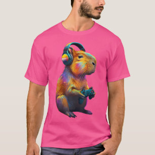 Capybara Grappige videogames Capybara T-shirt
