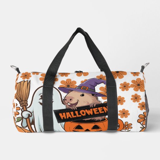 Capybara Halloween Duffle Sac (Recto)