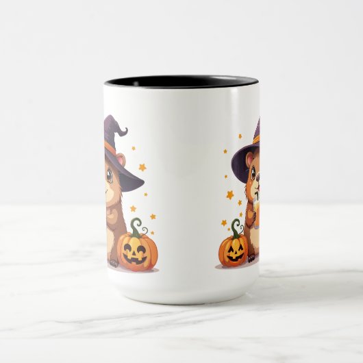Capybara Halloween-Mok Mok (Midden)