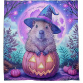 Capybara Halloween rideau de douche (Devant)