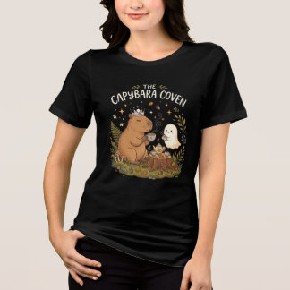 Capybara Halloween T-shirt Geest Capybara Coven