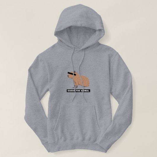 Capybara Hoodie (Design voorkant)
