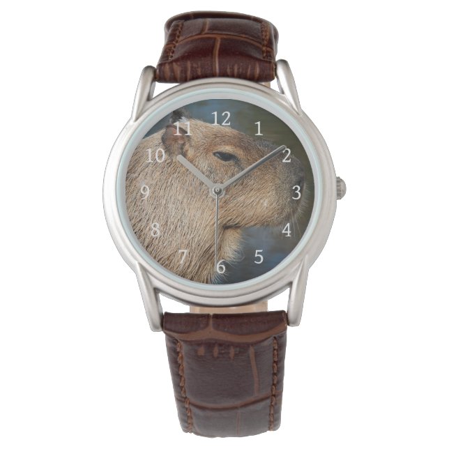 Capybara Horloge (Voorkant)