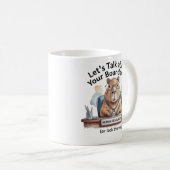 Capybara HR Mug - Funny Office Boundaries Coffee C (Devant droit)