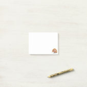 Capybara Huisdier Post-it® Notes (Op bureau)