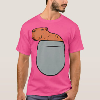 Capybara in je zak Capybara T-shirt