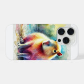 Capybara in Nature 130924AREF101 - Watercolor (Verso Horizontal)