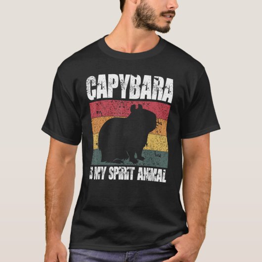 Capybara is het Shirt van mijn beest Capybara pet  (Voorkant)