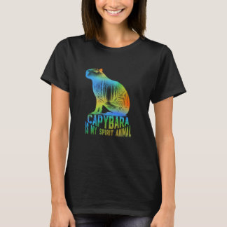 Capybara is mijn spirituele dier unieke Capybara T-shirt